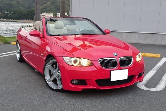 mさん専用BMW ３３５ｉ カブリオレ用 （Ｅ９３） ウインドディフレクター BMW 3シリーズ 335iカブリオレ MスポーツPKG 左ハンドル 赤革 BBS19